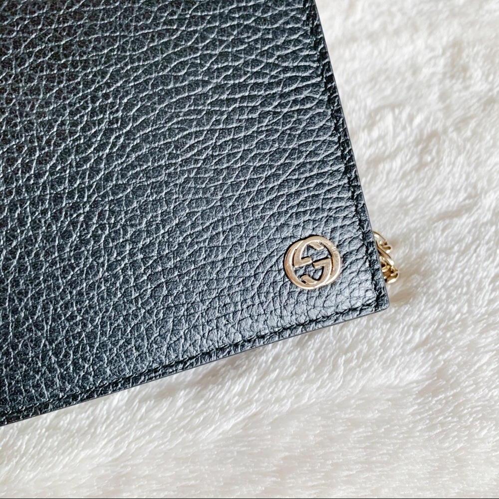 NWT Authentic Gucci Flap Clutch Wallet on Chain​ - Picture 7 of 9
